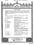 Here Yet Awhile (from St. Matthew Passion) by Bach Johann Sebastian for SSAATTBB