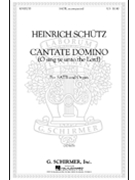 Cantate Domino by Scheutz - Beveridge - for SATB