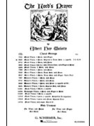 The Lord's Prayer by Malotte Albert Hay for SATB