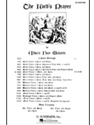 Lord's Prayer by Malotte Albert Hay - Downing - for SAB and Piano