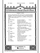 Create In Me A Clean Heart O God by Mueller Carl for SSA