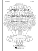 3 Nocturnes A Cappella by Chavez Carlos for SATB