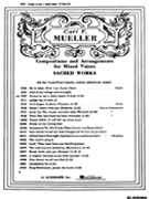 Create In Me A Clean Heart O God by Mueller Carl for SAB and Piano