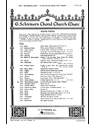 If With All Your Hearts From Elijah by Mendelssohn Felix - Deis Carl - for SATB