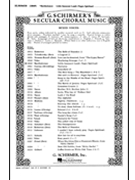 Little Innocent Lamb by Spirituals - Bartholomew M - for SATB a cappella