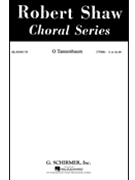 O Tannenbaum by Traditional German - Parker and Shaw - for TTBB a cappella