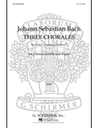 3 Chorales From Christmas Oratorio by Bach Johann Sebastian for SATB