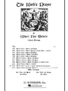 Lord's Prayer The by Malotte Albert Hay - Pfeiffer - Simplified for SATB