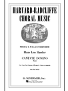 Cantate Domino by Hassler Hans Leo - Woodworth G Wallace - for SSAA