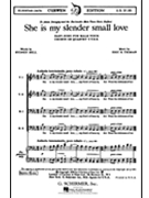 She Is My Slender Small Love by Thiman Eric H for TTBB a cappella