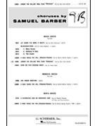 Under The Willow Tree by Barber Samuel for SATB