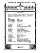 Exultate Deo by Scarlatti Alessandro - Agey C Buell - for SATB a cappella