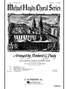 O Joyful Day Piano Or Organ by Haydn Joseph - R Pauly - for SATB