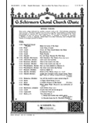 How Excellent Thy Name by Handel George Frideric for SATB