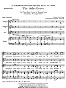 Ash Grove by Welsh Folk Song - Smith - for SSA