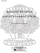 David's Lamentation by Billings W - Wilson James R - for SATB