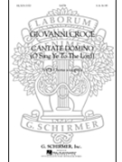 Cantate Domino by Croce Giovanni - Klein Maynard - for SATB