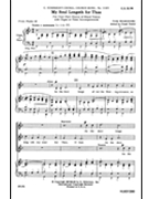 My Soul Longeth For Thee With Organ Or Piano Accompaniment by Mendelssohn Felix - Pooler Frank - for SATB