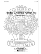 Hodie Christus Natus Est (Now Today Christ the Lord Is Born) by Palestrina Giovanni Pierluigi da - Damrosch Frank - for Double Choir