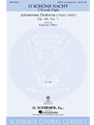 O Schone Nacht by Brahms Johannes - Klein Maynard - for SATB