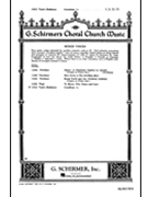Crucifixus by Lotti Antonio - Baldwin - for SATB