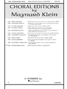 Heilig (Holy Holy Holy) by Mendelssohn Felix - Klein M - for SATB
