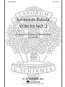 Voices No 1 - A Cappella by Balada Leonardo for SATB