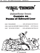 Half An Alphabet (Canons F Or Chorus)(SATB With Piano ) by Thomson Virgil for SATB