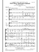 Mary Said Unto Gabriel (Dixit Maria ad Gabriel) by Hassler Hans Leo - M Klein - for SATB