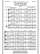 O Occhi Manza Mia by de Lassus Orlande - Klein Maynard - for SATB a cappella