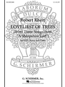 Loveliest Of Trees Sab/Pno No1 From 3 Songs Shropshire Lad by Rhein Robert for SAB