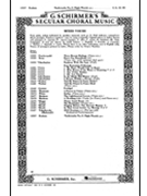 Nachtwache No2 Unac Night Watch by Brahms Johannes for SAATBB