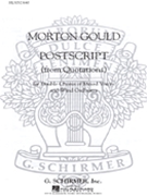 Postscript From Quotations With Orchestra by Gould Morton for SSAATTBB