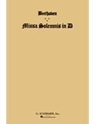 Missa Solemnis In D by Beethoven Ludwig van - J Stern - for SATB