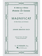 Magnificat by Bach Johann Sebastian for SATB