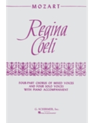 Regina Coeli by Mozart Wolfgang Amadeus for SATB
