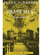 Mass In F D105 by Schubert Franz - Dressler - for SATB