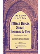 Missa Brevis Sancti Joannis De Deo by Haydn Joseph - Landon H C Robbins - for SATB