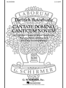 Cantate Domino Cantate Novum by Buxtehude Dietrich - Walter Ehret - for SATB