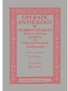 Operatic Anthology Volume 1 by Various - Adler - for Soprano Vo