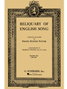Reliquary Of English Song Volume 1 by Various - Potter - for Vocal Collection (Bk 1)