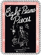 8 Piano Pieces by Diamond David for