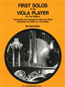 1st Solos For The Viola Player by Various - Doktor Paul - for Viola Collection
