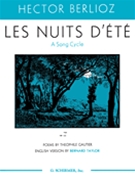 Les Nuits D'ete by Berlioz Hector for Low Voice Collection