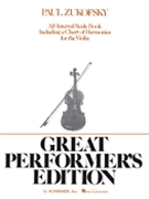 All Interval Scale Book by Zukovsky for Violin Method