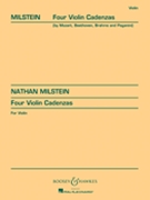 4 Violin Cadenzas by Various - Milstein Nathan - for Violin
