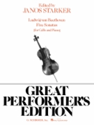 5 Sonatas by Beethoven Ludwig van - Starker Janos - for Cello and Piano