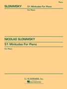 51 Minitudes by Slonimsky Nicolas for