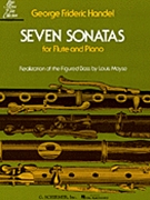 7 Sonatas by Handel George Frideric - Moyse Louis - for Flute and Piano
