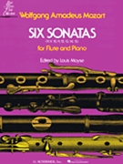 6 Sonatas by Mozart Wolfgang Amadeus - Moyse Louis - for Flute and Piano